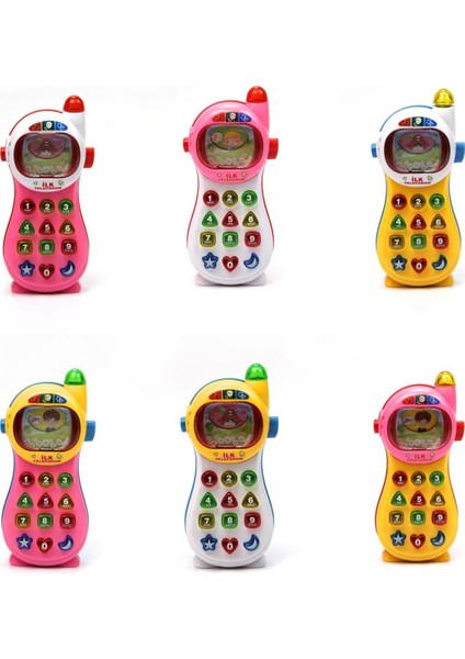 Işıklı Sesli Ekranlı İlk Telefonum