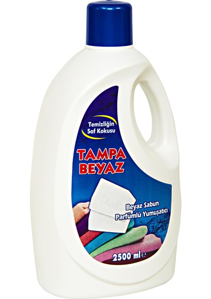 Beyaz Sabun Parfümlü Yumuşatıcı 2500 Ml.