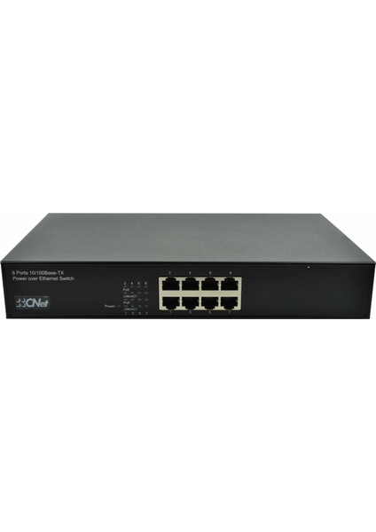 Cnet 8 Port 10-100 Poe+-Pse Switch