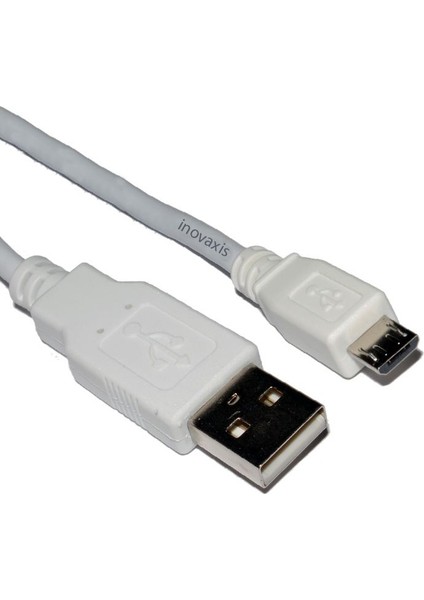 Samsung, Lg, Htc Vd. Evrensel Uyumlu Micro Usb Kablo Beyaz Renk