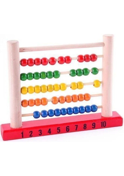 EĞİTİCİ AHŞAP OYUNCAK - AHŞAP ABAKÜS
