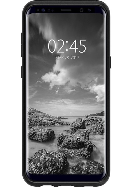 Samsung Galaxy S8 Plus Kılıf Liquid Air Black - 571CS21663