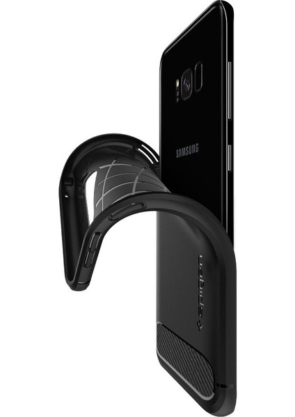 Samsung Galaxy S8 Plus Kılıf Rugged Armor Black - 571CS21661