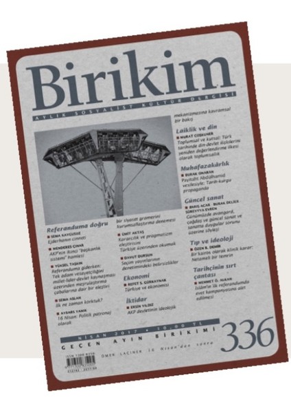 (Sayı: 336 Nisan)