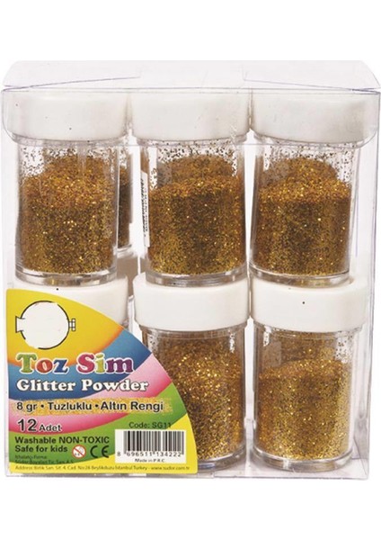 Point Plus Toz Sim 7 Gr. Altıntuzluklu 12'Li Paket