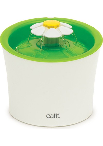 2.0 Flower Fountain Çiçekli Filtreli Su Kabı