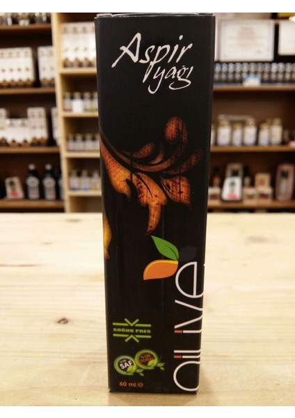Oilive Soğuk Pres Aspir Yağı 60 ml 3 Kutu