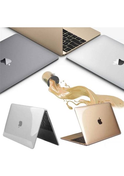 Yeni Macbook Pro 13'' A1706 / A1708 Kılıf Ön Arka Silikon Mat Doku 2016 fiyatları