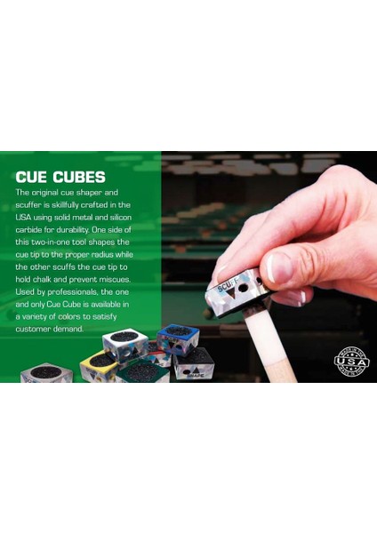 Cue Cube Istaka Ucu İçin Çelik Zımpara (Istaka Ucuna Ovallik Verir)