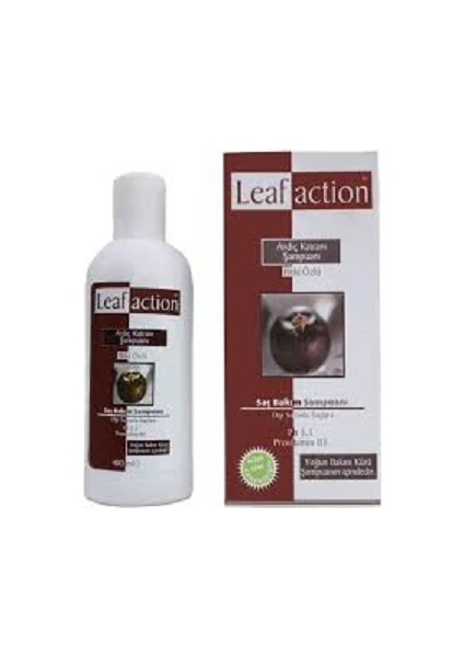 Leaf Action Ardıç Katranlı Şampuanı 400 ml 1 Kutu