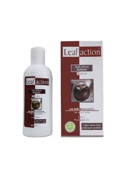 Leaf Action Ardıç Katranlı Şampuanı 400 ml 2 Kutu