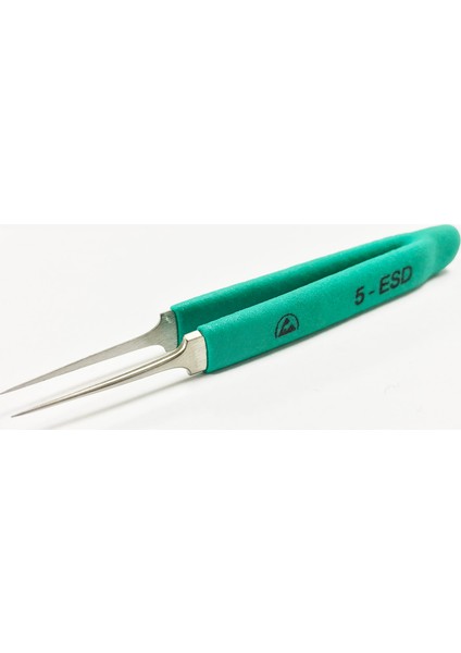 Nt1049 Esd İzoelli Çok İnce İğne Uçlu Düz Cımbız 100 Mm