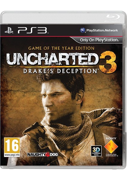 Uncharted 3 Drake's Deception Game Of The Year Edition Ps3