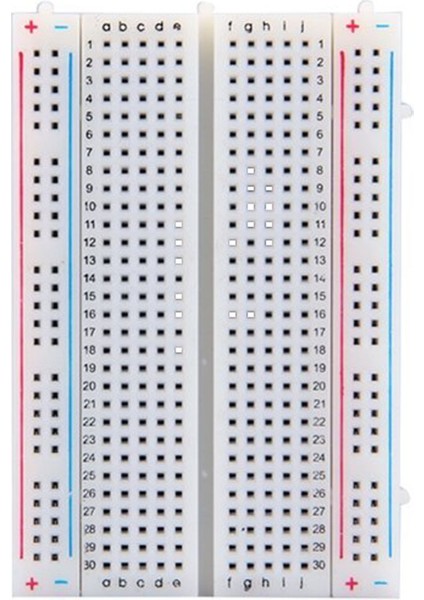 Arduino Breadboard 8.5Cm X 5.5Cm 400 Hücreli Bread Board