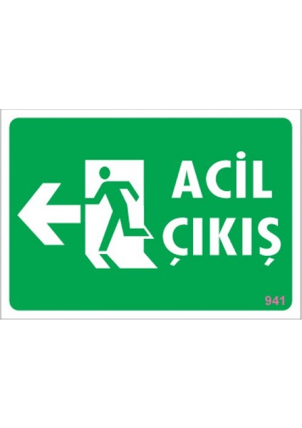 Acil Çıkış Sol