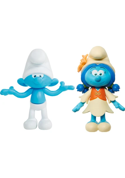 Kayıp Köy Sakar Şirin & Smurflily Figür Set