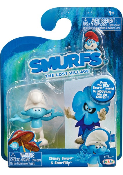 Kayıp Köy Sakar Şirin & Smurflily Figür Set