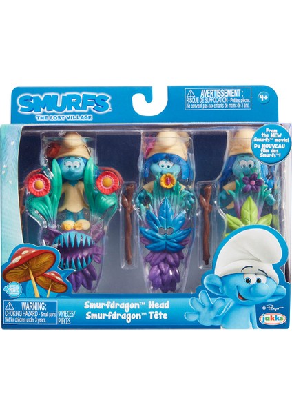 Kayıp Köy Smurfstorm 3'lü Figür Set Model 2