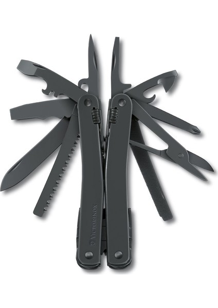 Vıct.Swıss Tool Spırıt Siyah,105Mm