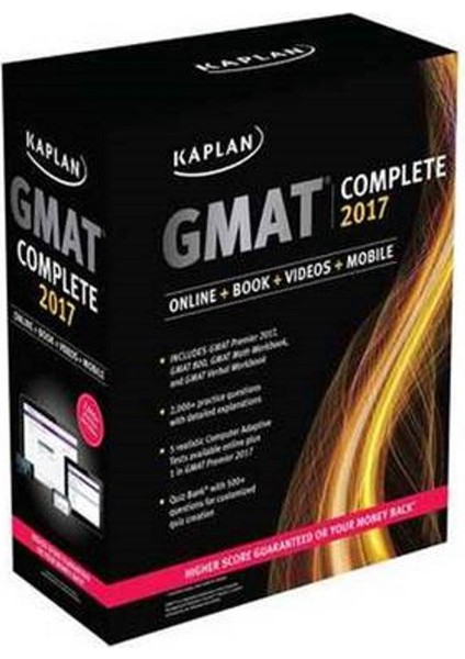 GMAT Complete 2017 Box Set (4 Books)