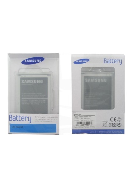 Samsung Galaxy Note 3 N9000  Batarya 3200 Mah EB-B800BEBECWW