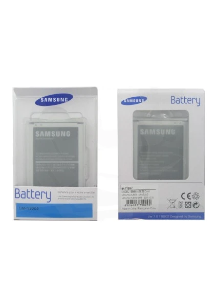 Samsung Galaxy Note 3 N9000  Batarya 3200 Mah EB-B800BEBECWW