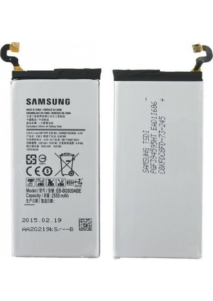 Samsung S6 Edge Plus G928/G928F(Eb-Bg928Abe) Batarya