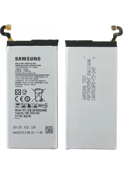 Samsung S6 Edge Plus G928/G928F(Eb-Bg928Abe) Batarya