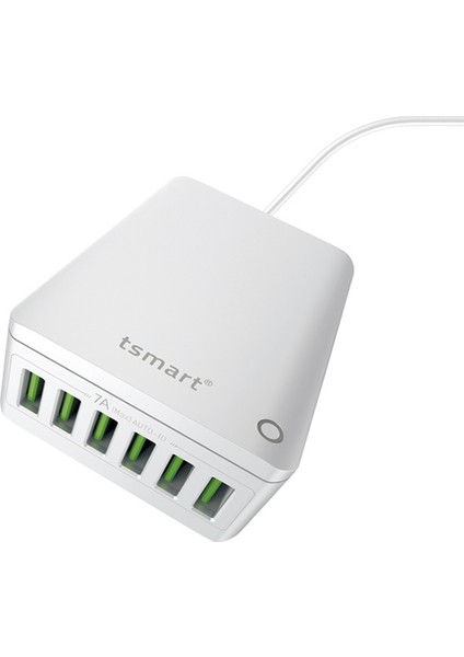 6 Usb Çıkışlı 7A Şarj Cihazı