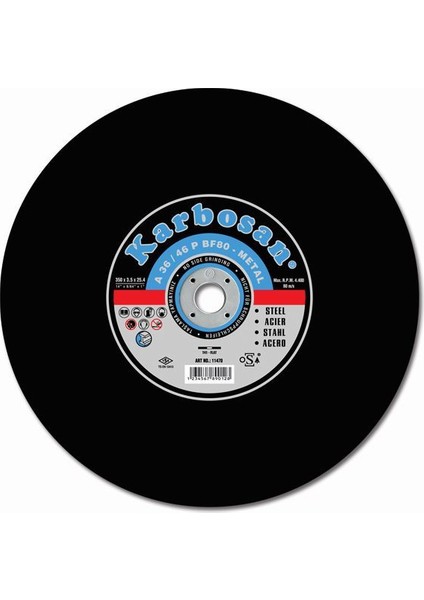 Sabit Tezgah Kesme 300X3X25,4 Mm (Nk)