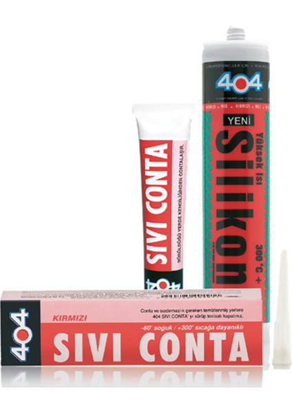 404 Sıvı Conta 45Gr Kırmızı