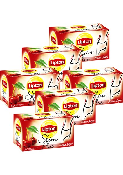 Form Plus Çay Kiraz Saplı 20 Li 40 Gr x 6 Adet