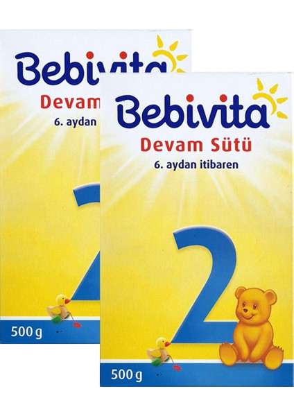 2 Devam Sütü 500 gr - 2'li