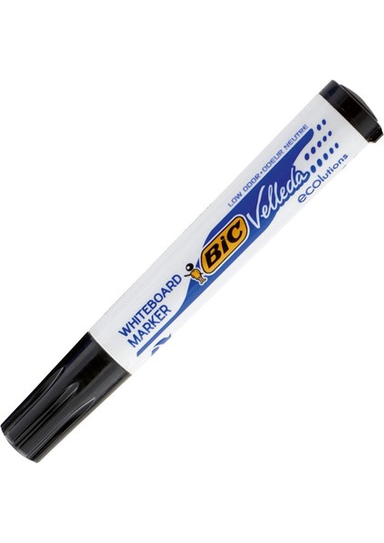 1751 Velleda Ecolutions Kesik Uçlu Siyah Whiteboard Marker