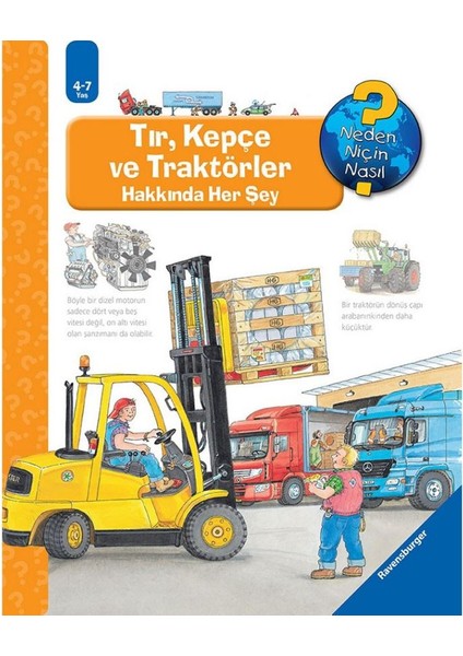 Ravensburger Maksi Tır Kepçe Ve Traktörler Hakkında Herşey