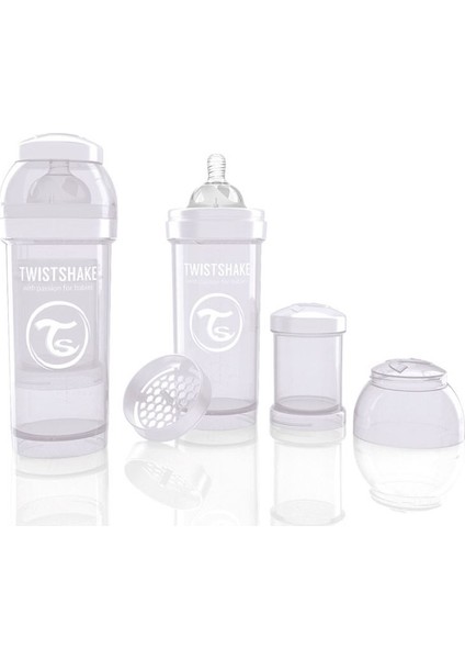 Anti-Colic Biberon 260 Ml Beyaz