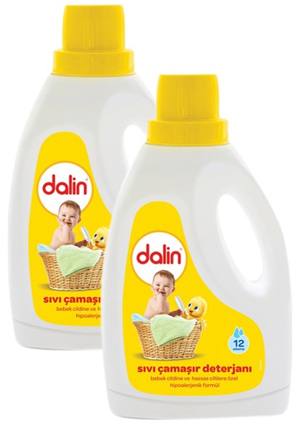 Çamaşır Deterjanı 1.5 Lt. (2 Adet)