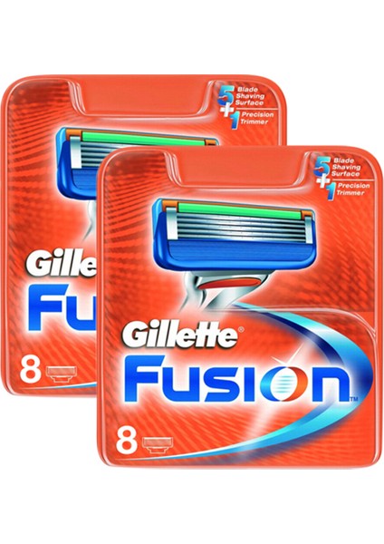Fusion Yedek Başlık 8'li x 2 Adet
