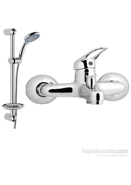 Yapıstore Mix Banyo Bataryası + Sürgülü Duş Sistemi