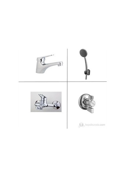 Yapıstore Banyo Lavabo Bataryası Ve Ara Musluk