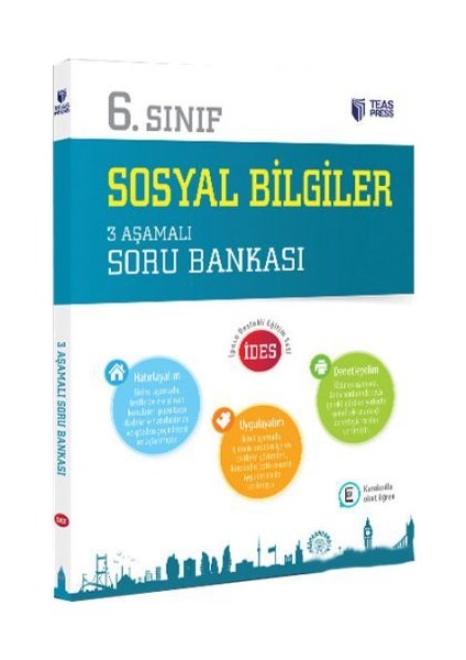 Yayınları 6. Sınıf Sosyal Bilgiler 3 Aşamalı Soru Bankası