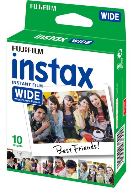 Fuji İnstax Wide 1X10 Sheets Fotoğraf Filmi