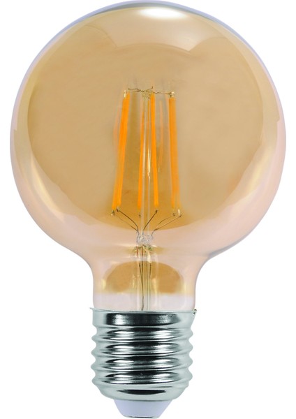 Maxin 6W Filament Led Lamba (Ø95) E27 3000K