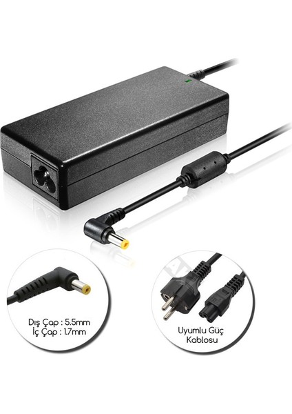 Acer Aspire 5538 Notebook Şarj Adaptörü