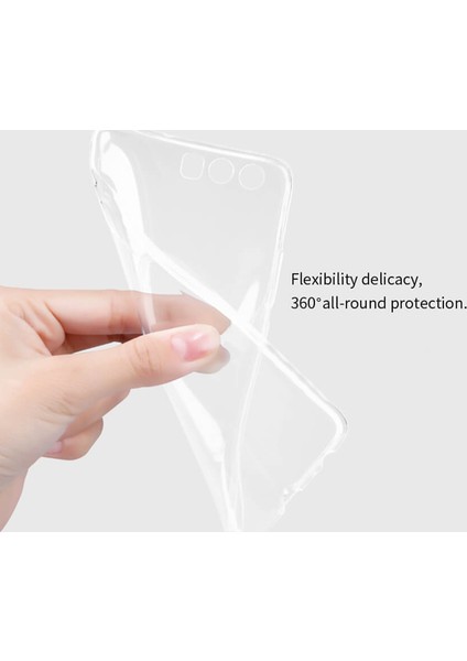 Huawei P10 Plus Kılıf Transparent Soft