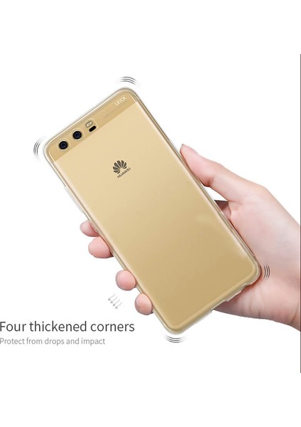 Huawei P10 Plus Kılıf Transparent Soft