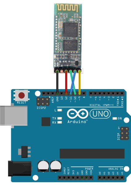 Arduino Bluetooth Modül HC05 Kablosuz İletişim Modülü HC05 HC-05