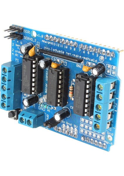 Arduino Step Motor Sürücü L293D Servo DC Motor Driver Shield