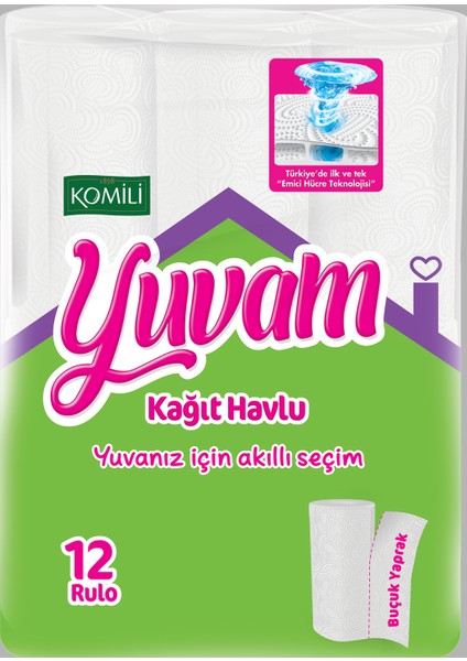 Yuvam Kağıt Havlu 12’li