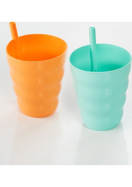 Nefnefhome Lux 2'Lı Funny Pipetli Bardak